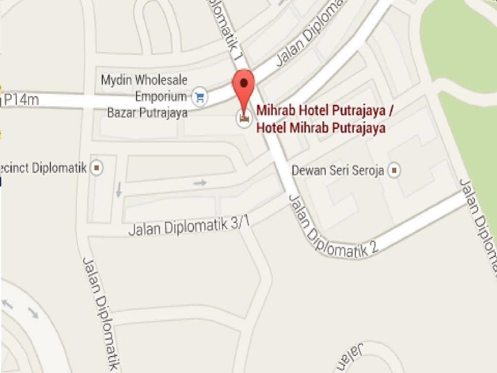 Mihrab Hotel Putrajaya Exteriör bild